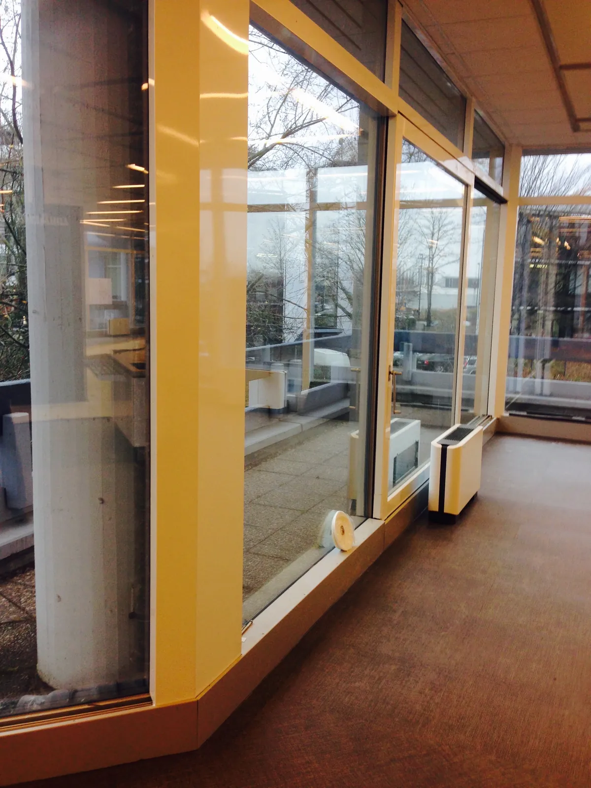 Aluminium facade in Heidelberg after the refurbishment